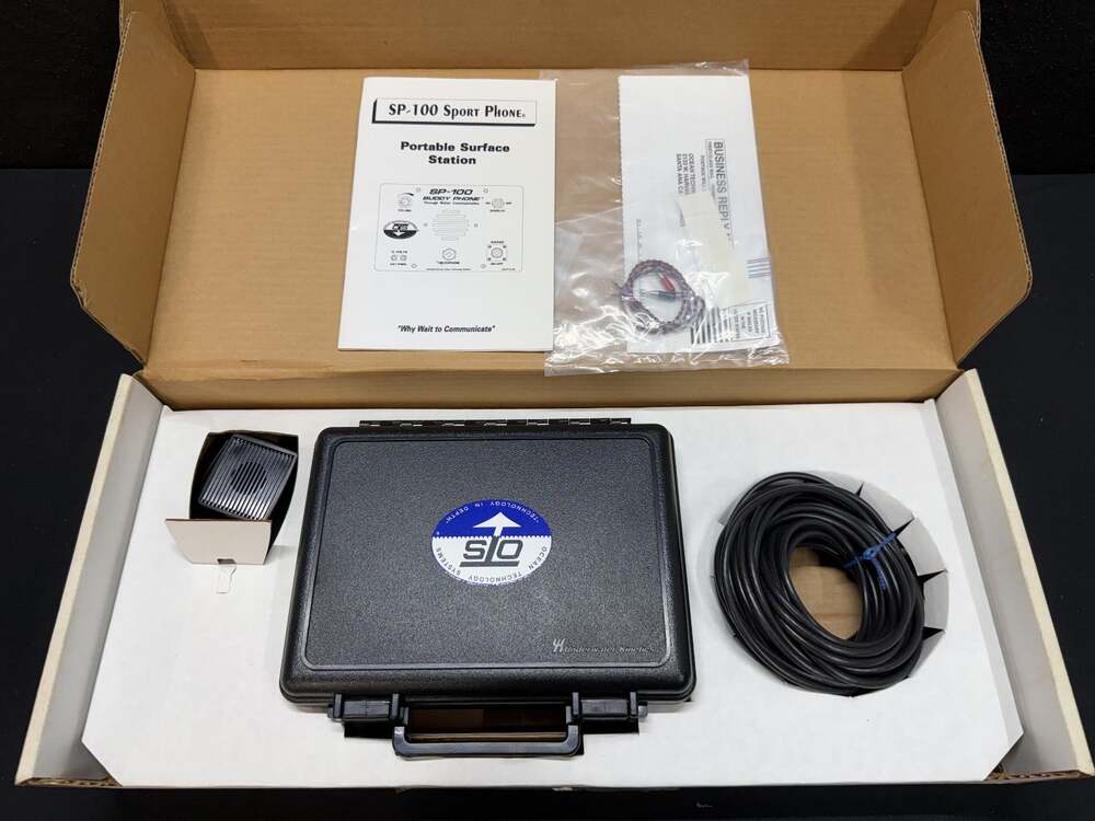 Ocean Technology Systems SP-100 Surface Buddy Phone for Scuba Diving